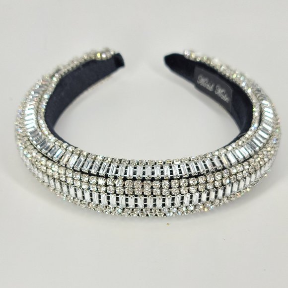 NWT Glam Bling Crystals Rhinestones Headband NEWW - Picture 6 of 9